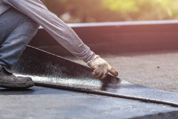 Professional Interior Drainage System technician working in Sunman, IN